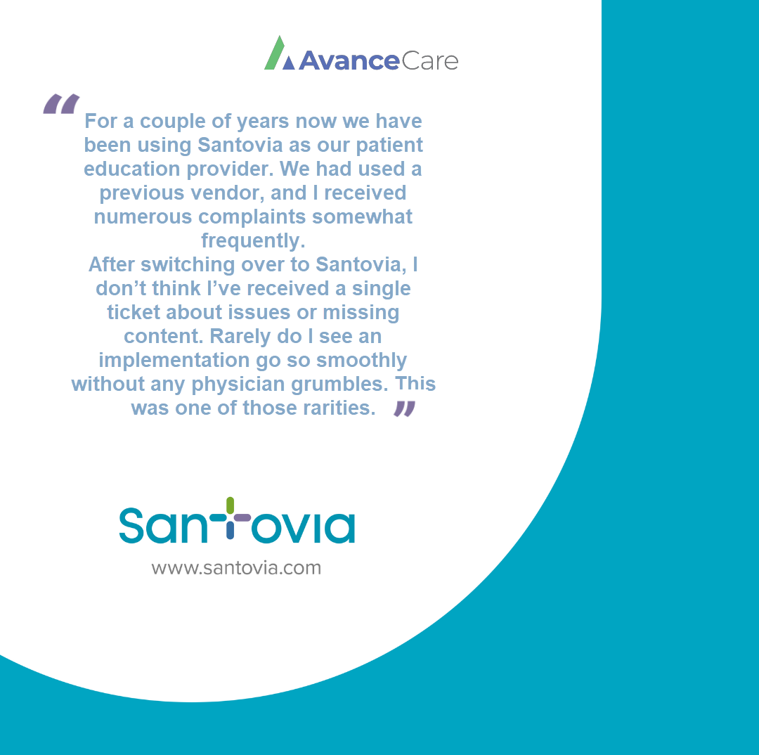 AvanceCare Testamonial